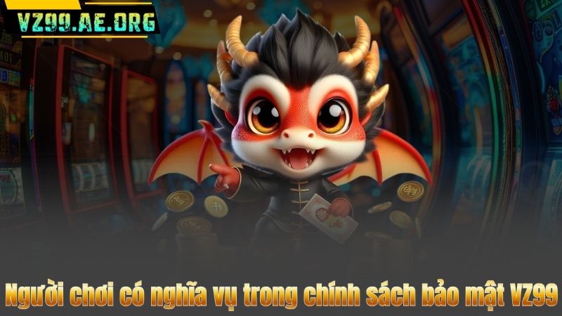 Người chơi có nghĩa vụ trong chính sách bảo mật VZ99