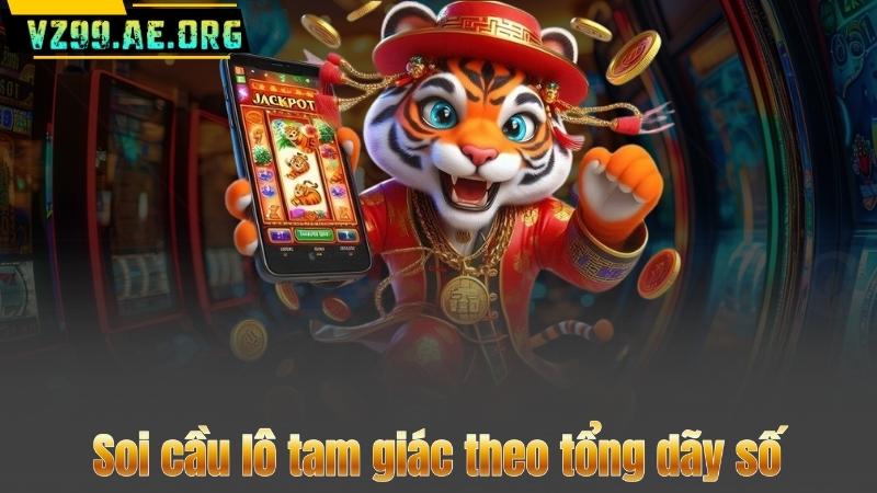 Soi cầu lô tam giác theo tổng dãy số